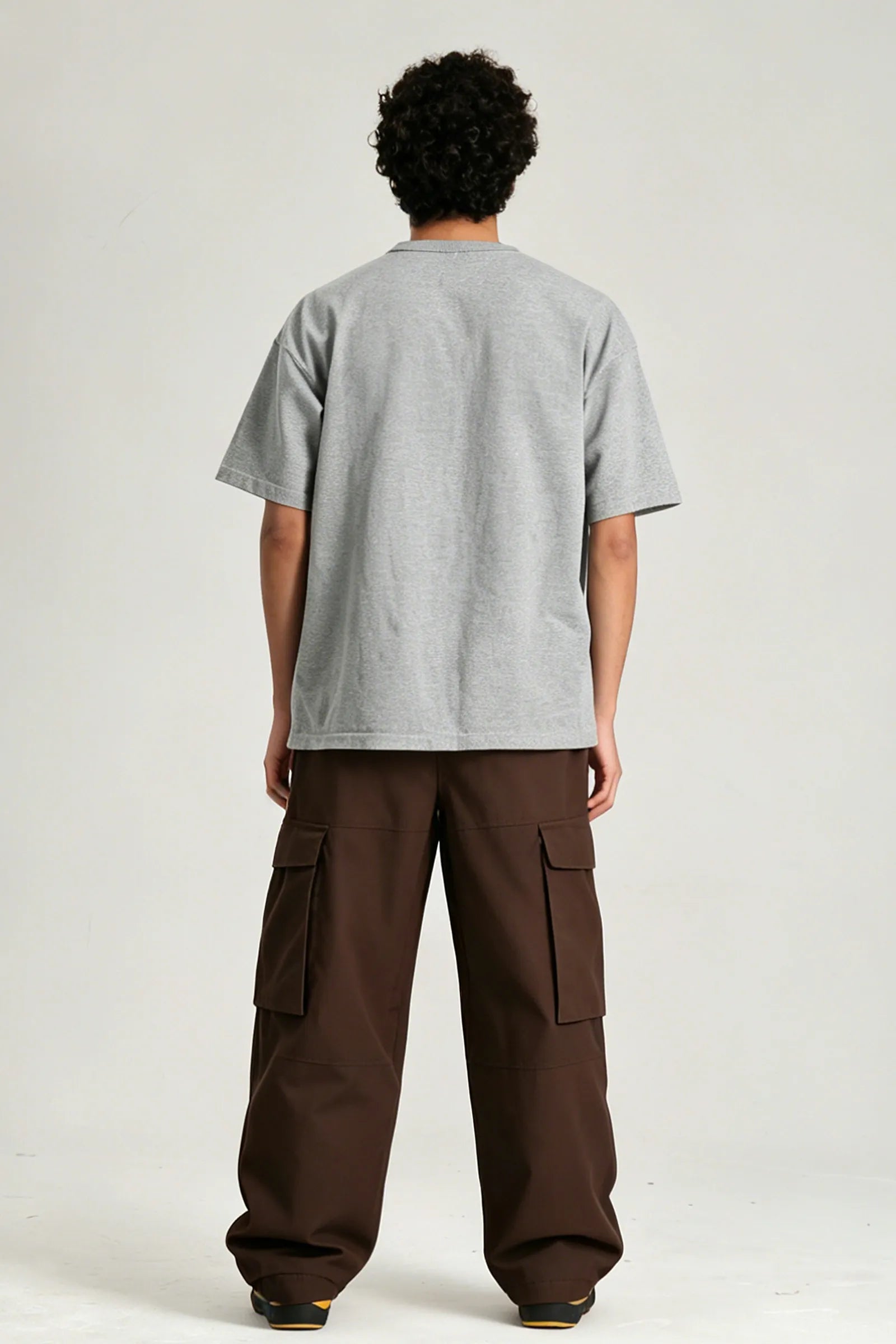 Men's Coffee All Mountain Utility Baggy Ski & Snowboard Pants