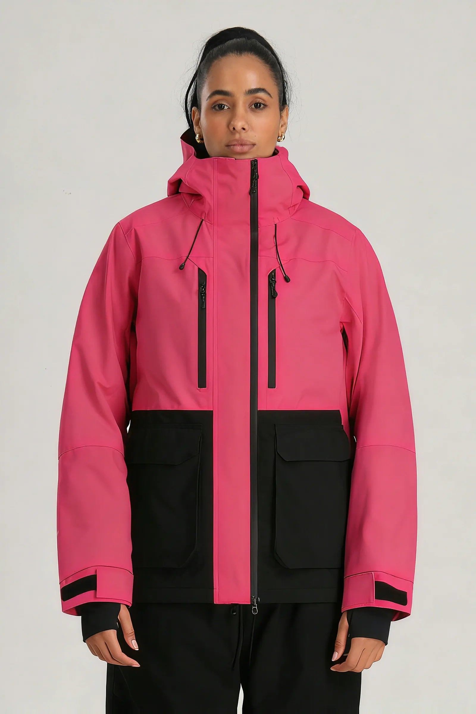 Women's Rose Two-Tone Technica Insulated Snowboard Jacket