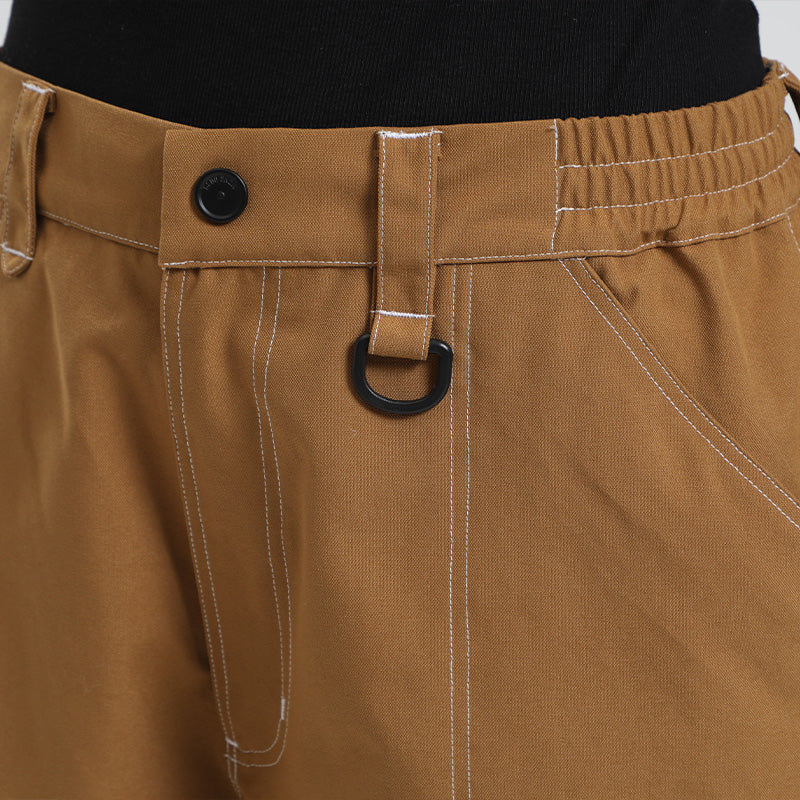 Partial Elastic Waistband
