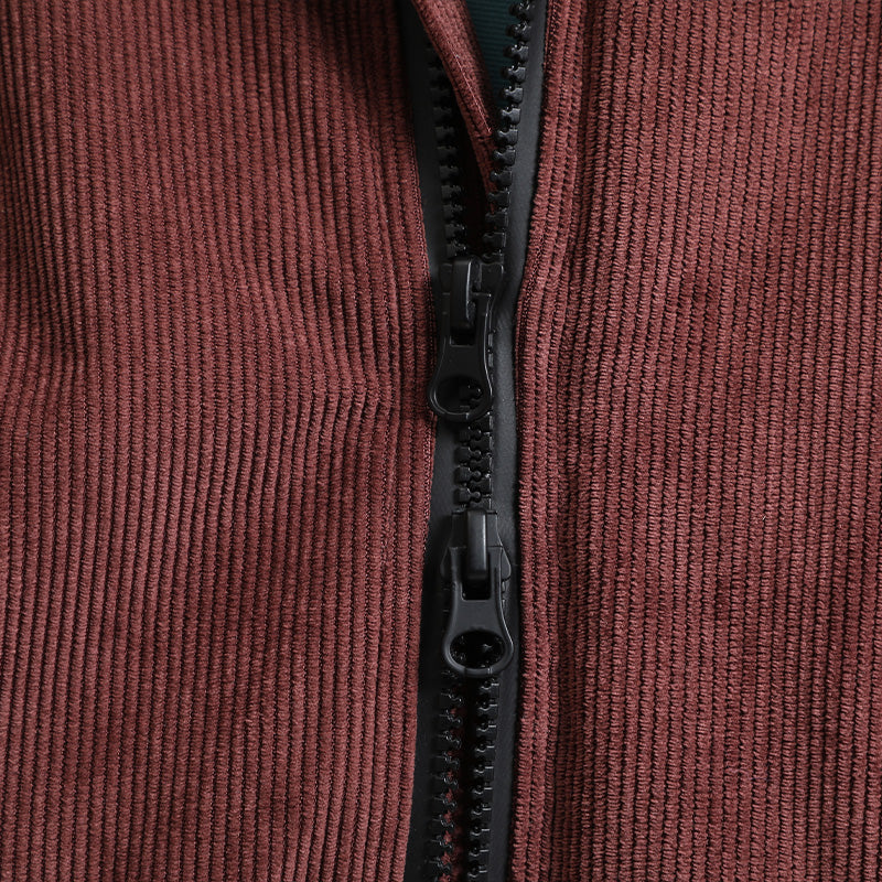 Two-Way Front Zipper
