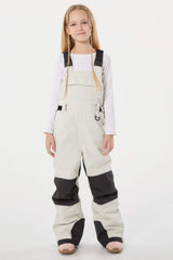 Girls’ Rose Reflective Workwear Snow Bib Pants