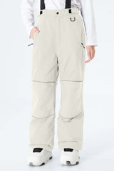 Mädchen Isolierte Schneehose in Marineblau mit reflektierenden Details