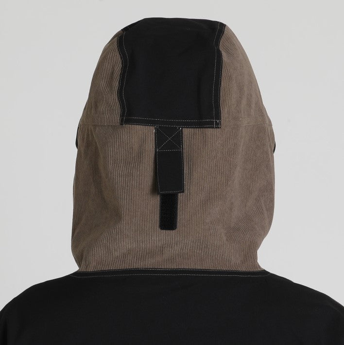 Fleece-Lined High Collar
