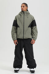 Men's Durable Outdoor Oversized Silhouette Snow Suit