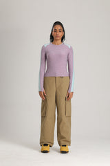 Women's Off White All Mountain Utility Baggy Ski & Snowboard Pants