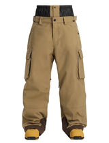 Men's Off White Utility Contrast-Stitch Baggy Snow Pants