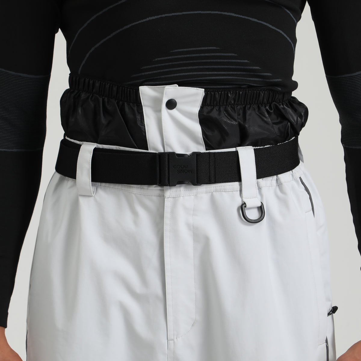 Powder Skirt and Buckle Belt