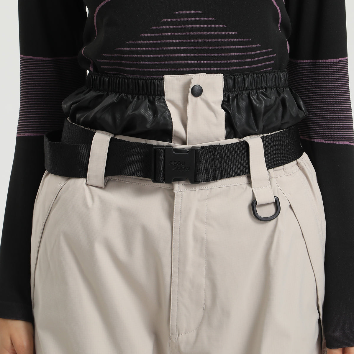 Powder Skirt and Elastic Belt