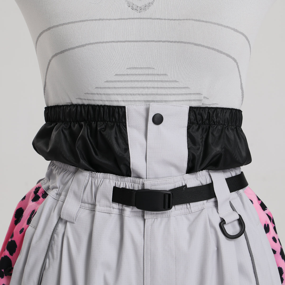 Powder Skirt and Buckle Belt

