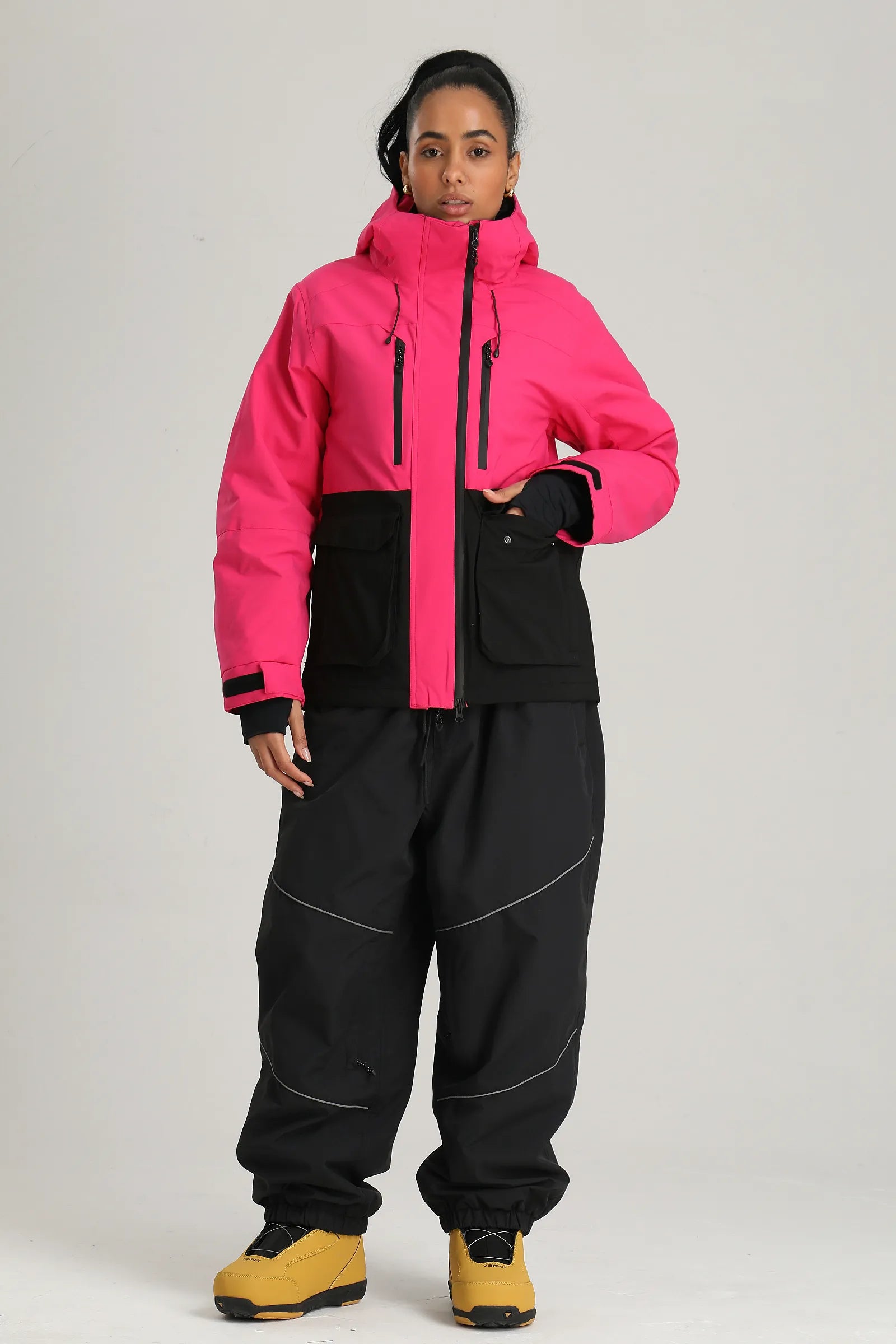 Women's Rose Two-Tone Technica Insulated Snowboard Jacket