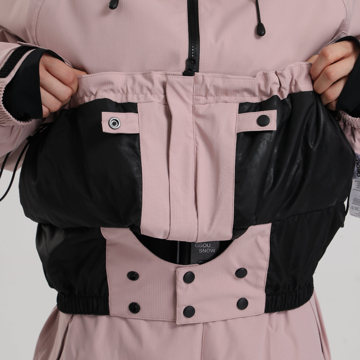 Integrated Powder Skirt
