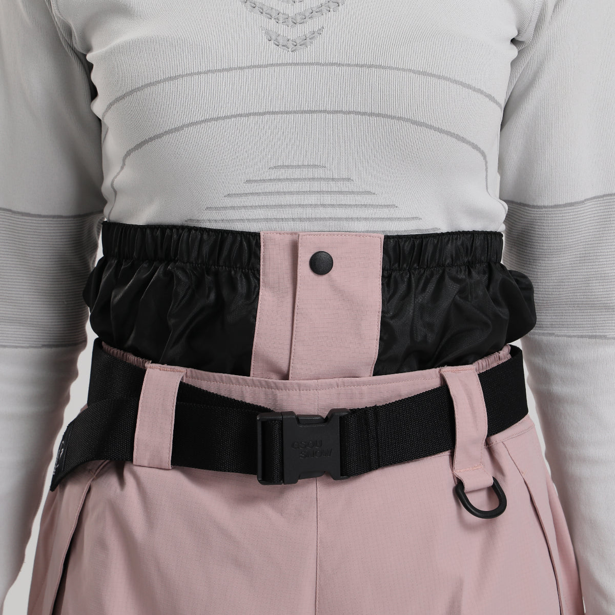 Powder Skirt and Buckle Belt
