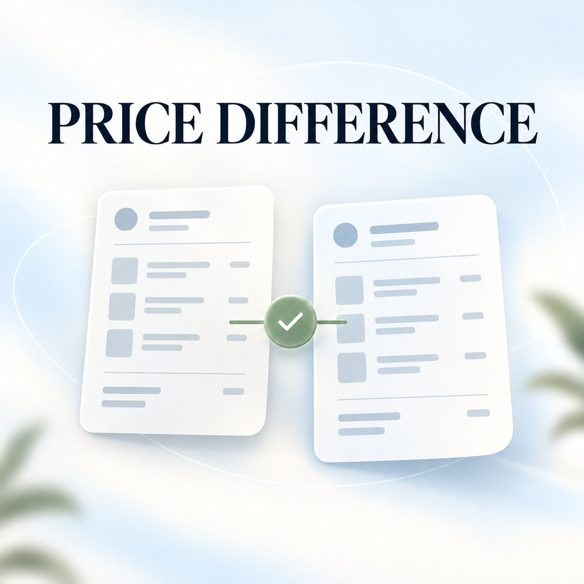 Price Difference